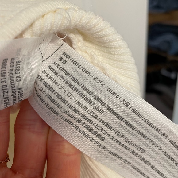 EUC Abercrombie & Fitch Knit Bodysuit, Size Small - Picture 6 of 6